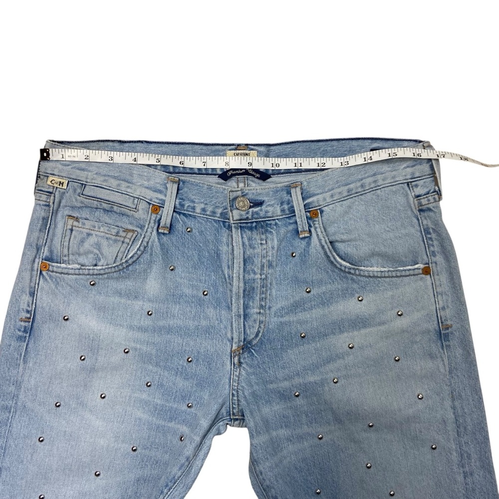 Citizens of Humanity Studded Emerson Slim Boyfriend Jean 28 - Picture 11 of 15